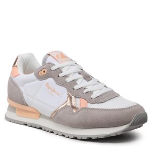 Sneakersy Pepe Jeans - Brit Heritage W PLS31474 White 800.