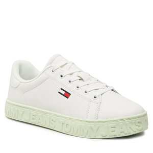 Sneakersy Tommy Jeans - Cool Tommy Jeans Sneaker Season EN0EN02132 Minty LXW.