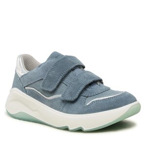 Sneakersy Superfit - 1-000630-8010 S Blue/Silver.