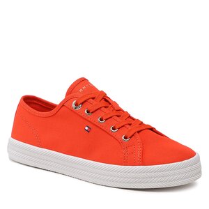 Tenisky Tommy Hilfiger - Essential Vulcanized Sneaker FW0FW07119 Deep Orange S\NX.