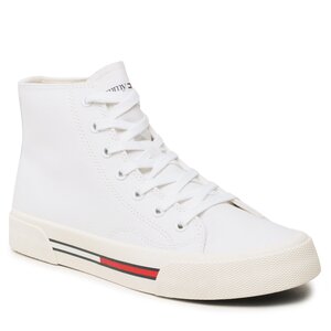 Sneakersy Tommy Jeans - Mc Wmns EN0EN02087 White 0K4.