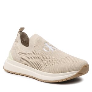 Sneakersy Calvin Klein Jeans - Low Cut Easy-On Sneaker V3X9-80587-0702 M Beige 500.