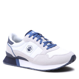 Topánky Lumberjack - SNEAKER WHITE/NAVY BLUE.