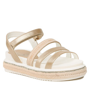 Espadrilky Tommy Hilfiger - Platform Velcro Sandal T3A2-32761-0568 M Platinum 514.