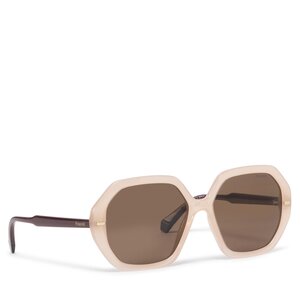 Slnečné okuliare Polaroid - PLD 4124/S White Brown 9J9.
