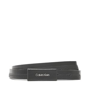 Dámsky opasok Calvin Klein - Daily Dressed Plaque 2cm Belt K60K610499 BAX.