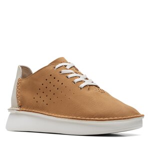 Poltopánky Clarks - Velhill Etch Light Tan Combi.