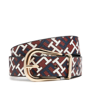 Dámsky opasok Tommy Hilfiger - Casual Chic Monogram Aop 3.0 AW0AW13965 0GY.