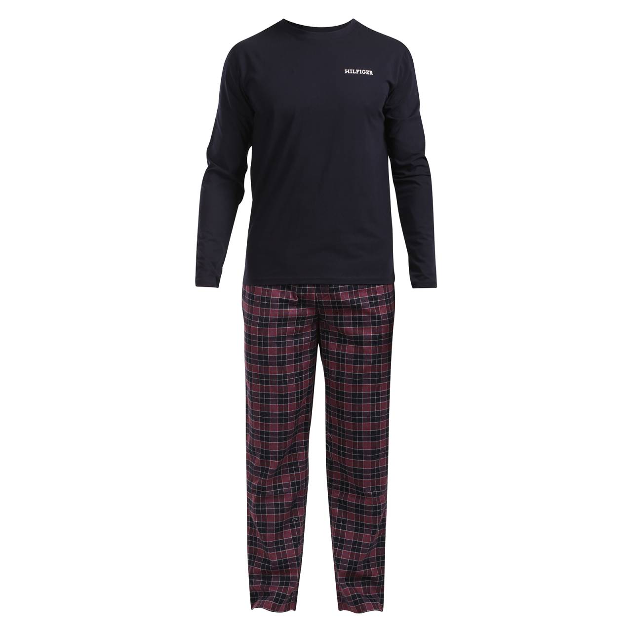 Pánske pyžamo Tommy Hilfiger viacfarebné (UM0UM03360 0U7) XL.
Vychutnajte si luxusné pohodlie počas nočného odpočinku s týmto pánskym pyžamom Tommy Hilfiger.
Kvalitná bavlna pre prirodzené pohodlie
Pyžamo je vyrobené zo 100 % bavlny, ktorá zaručuje mäkkosť, priedušnosť a príjemný pocit na pokožke.
Moderný vzhľad a pohodlný strih
Tielko s dlhými rukávmi v jednofarebnom vyhotovení dopĺňa decentné logo Tommy Hilfiger na hrudi.
Prečo si pyžamo Tommy Hilfiger zamilujete

100% bavlna: Mäkká, priedušná a jemná k pokožke.
Elegantný dizajn: Tlmené farby a klasický károvaný vzor v modernom dizajne.
Voľný strih: Pre pohodlný spánok a relaxáciu doma.

Spodná bielizeň Tommy Hilfiger zaručuje najvyššiu kvalitu
Značka Tommy Hilfiger sa takmer pred 40 rokmi stala ikonou amerického obliekania a jej farebnosť v tónoch modrej, červenej a bielej je rozpoznateľná na prvý pohľad.
Ako sa starať o pánske pyžamo Tommy Hilfiger
Aby vaše obľúbené pyžamo vydržalo dlho v perfektnom stave, odporúčame dodržiavať tieto pokyny.

Pranie: Pyžamo perte pri 40 °C.
Sušenie: Nesušiť v sušičke.
Žehlenie: Žehliť pri strednej teplote, ideálne naruby, aby sa ochránili potlače a farby.

Tip: Staňte sa expertom na údržbu spodnej bielizne vďaka radám v našom článku a doprajte svojim obľúbeným kúskom starostlivosť, ktorú si zaslúžia.