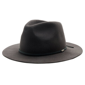 Klobúk Brixton - Wesley Packable Fedora 10762 Washed Black.