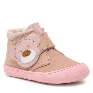Šnurovacia obuv RenBut - 13-1577 Róż Pudrowy.