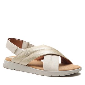 Sandále Geox - D Dandra D25NNA0EKAKC1Q2L Off White/Lt Gold.