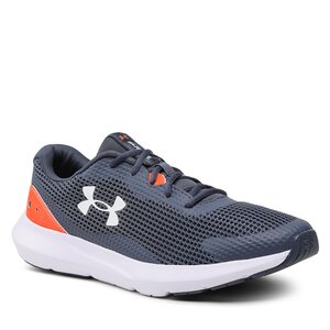 Topánky Under Armour - UA Surge 3 3024883-404 Down Pour Gray/Afterburn/White.