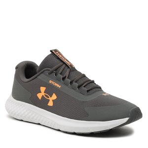 Topánky Under Armour - Ua Charged Rouge 3 Storm 3025523-101 Jet Gray/Holo Gray/Orange Blast.