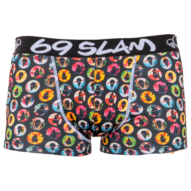 Pánske boxerky 69SLAM hip spring pogs XXL, trenky.
Pánske boxerky 69SLAM hip sú predstaviteľom kratšieho vyhotovenia strihu.