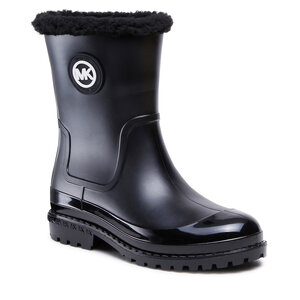 Gumáky MICHAEL Michael Kors - Montaigne Pullon Rainboot 40F2MNFB6Q Blk/Opticwht.