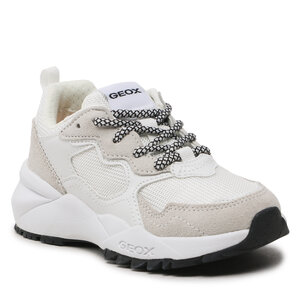 Sneakersy Geox - J Heevok Girl J35GTA01122C1000 White.