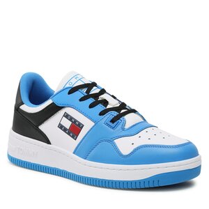 Sneakersy Tommy Jeans - Basket Leather EM0EM01162 Deep Sky Blue C2P.
