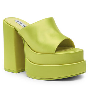 Šľapky Steve Madden - Cagey SM11002312-33P Lime Satin.