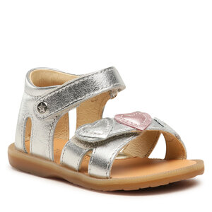 Sandále Naturino - Beeme 0010503109.02.0Q03 Silver.