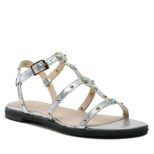 Sandále Baldowski - D04353-0621-004 Skóra Srebrna.