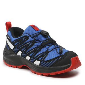 Topánky Salomon - Xa Pro V8 Cswp J 471262 09 W0 Lapis Blue/Black/Fiery Red.