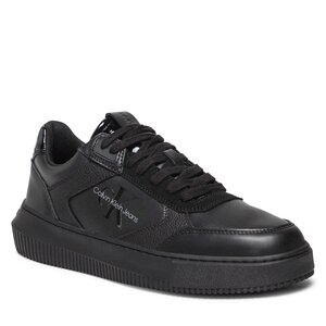 Sneakersy Calvin Klein Jeans - Chunky Cupsole Lth-Pu Mono YM0YM00550 Full Black 0GV.
