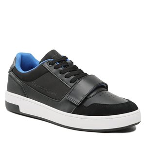 Sneakersy Calvin Klein Jeans - Basket Cupsole Velcro Softny YM0YM00609 Black/Imperial Blue 0GP.