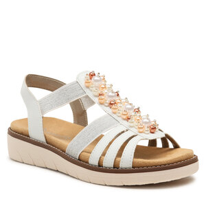 Sandále Remonte - D2047-80 Weiss Kombi.