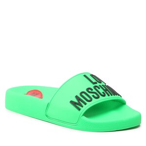 Šľapky LOVE MOSCHINO - JA28052G1GI13810 Fluo Verdino/Nero.
