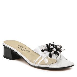 Šľapky Azurée - Macaro 80C Vernis Blanc.