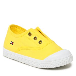 Plátenky Tommy Hilfiger - Low Cut Easy - On Sneaker T1X9-32824-0890 S Yellow 200.