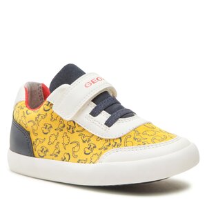 Sneakersy Geox - B Gisli Boy B021NA01054C0592 S White/Yellow.