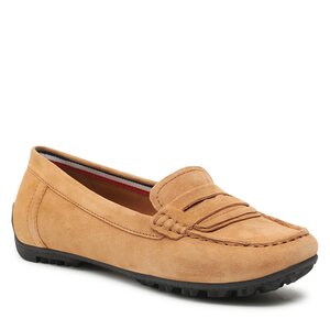Mokasíny Geox - D Kosmopolis + Grip D35RCA00021C5006 Camel.