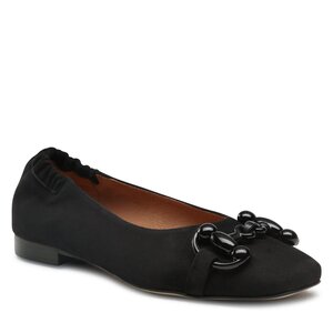 Baleríny R.Polański - 1611 Czarny Zamsz.