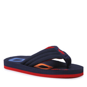 Žabky Polo Ralph Lauren - Bolt Sport RF104037 Navy PU Nubuck w/ Red PP.
