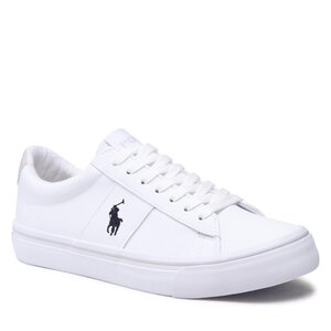 Sneakersy Polo Ralph Lauren - Sayer RF104131 White Tumbled/Grey w/ Navy PP.