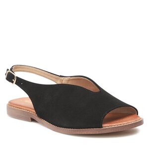 Sandále Roberto - 3220/X Czarny Zamsz.