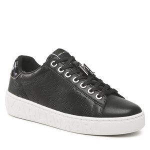 Sneakersy KARL LAGERFELD - KL61013 Black Lthr.
