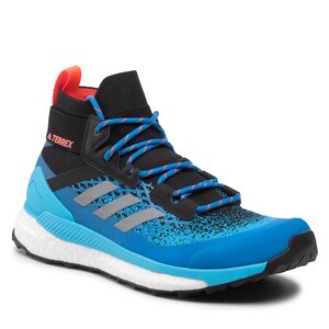 Topánky adidas - Terrex Free Hiker Primeblue GZ0334 Core Black/Grey Three/Blue Rush.