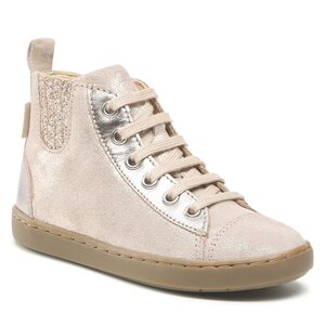 Sneakersy Shoo Pom - Play New Jodlace N4GPAA0402 Taupe/Platine.