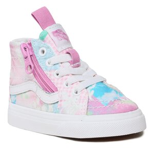 Sneakersy Vans - Sk8-Hi Side Zip T VN0007Q56GL1 Sunny Day Multi/True Whit.