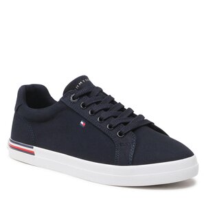 Tenisky Tommy Hilfiger - Essential Stripes Sneaker FW0FW06954 Space Blue DW6.
