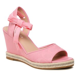 Espadrilky Coach - Page C8931 Flower Pink.