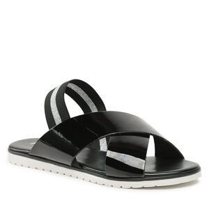 Sandále Pollini - SA16261G1GTRL000 Ner/Arg.