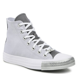 Plátenky Converse - Ctas Hi A03248C Gravel/Iron Grey/White.