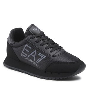 Sneakersy EA7 Emporio Armani - XSX107 XOT56 Q757 Triple Blk/Irongate.