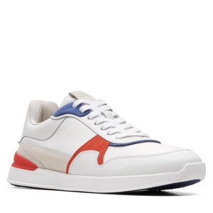 Poltopánky Clarks - RaceLite Tor 26169811 White.