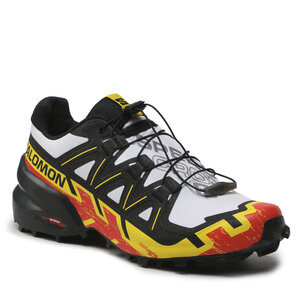 Topánky Salomon - Speedcross 6 417378 27 V0 White/Black/Empire Yellow.
