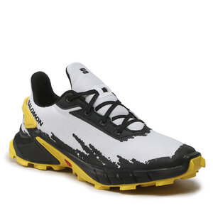Topánky Salomon - Alphacross 4 417244 26 W0 White/Black/Empire Yellow.